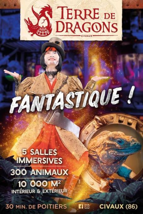 Maisons Martigny B - Proche Futuroscope Et Aquascope Chasseneuil-du-Poitou Eksteriør billede